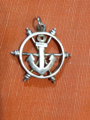 Steering Wheel Pendant with Anchor used