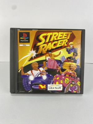 Street Racer PlayStation 1 PS1 game used, complete, English