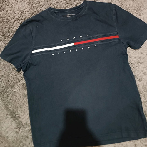 Tommy Hilfiger T-shirt new, dark blue, size L
