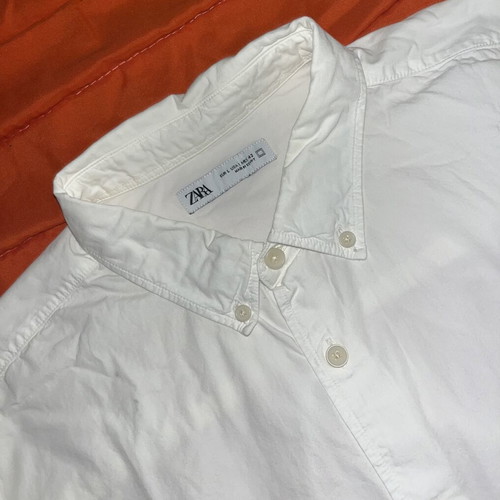 Zara Man white shirt, size L