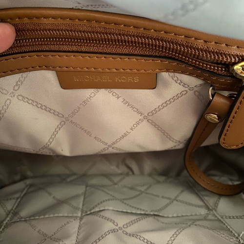 Michael Kors backpack bag brown like new