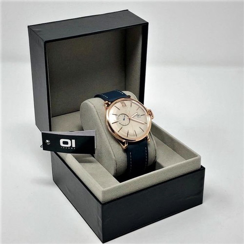 01 The One White Rose Gold Automatic Men's Watch New