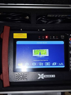 Amiko Xfinder 3 signal meter like new for terrestrial and satellite TV