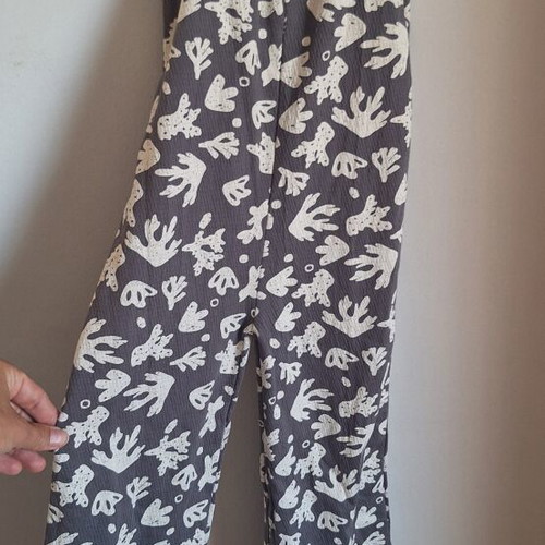 Babyface jumpsuit size 98, like new, white and grey