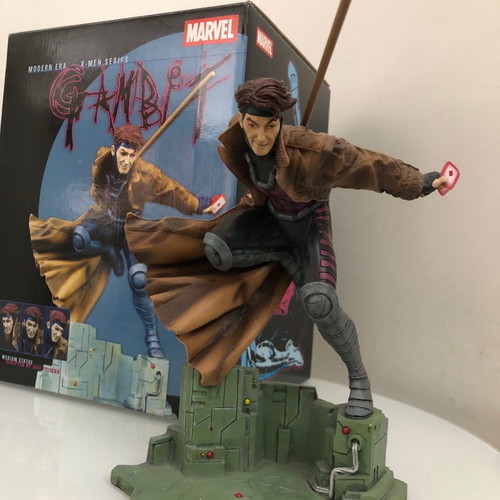 Gambit X-Men Jim Lee Statue Modern Era 8 Inches new