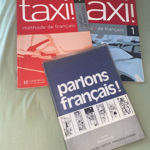 French Learning Books Set of 3 used