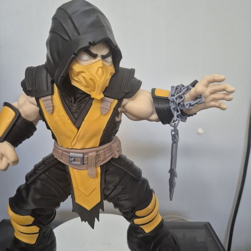 Scorpion Mortal Kombat 3D printed figure like new