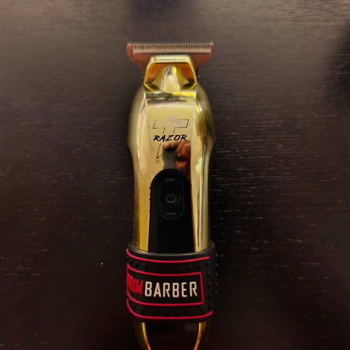 Salon Tech Professional Hair Trimmer T-Razor Gold like new