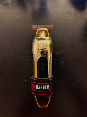 Salon Tech Professional Hair Trimmer T-Razor Gold like new