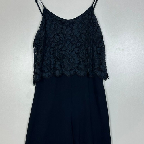 Sandro jumpsuit like new, dark blue, lace, size S