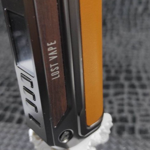 Thelema Solo Quest 100W Mod By Lost Vape like new, gunmetal ochre-brown