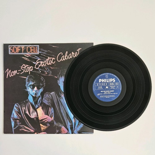 Soft Cell Non-Stop Erotic Cabaret vinyl like new, Greek edition 1981