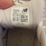 New Balance 530 white silver with vintage pink, like new, 41.5