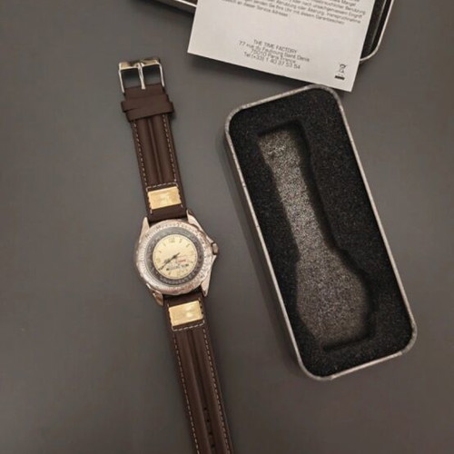 Paris Dakar watch new, brown, in original box