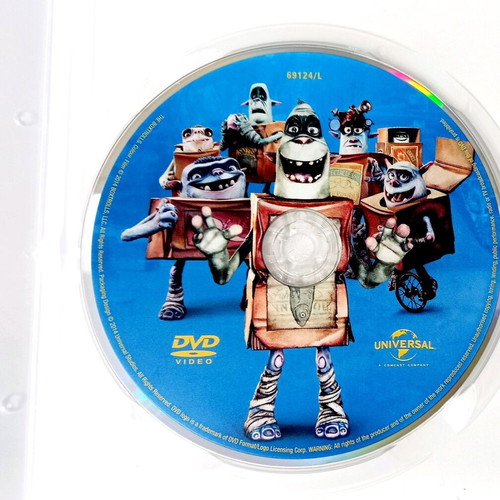 The Boxtrolls DVD new, adventure fantasy animation dubbed