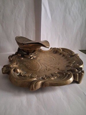 Μελανοδοχείο 19ου αιώνα μεταχειρισμένο με φιλελληνικό σύμβολο