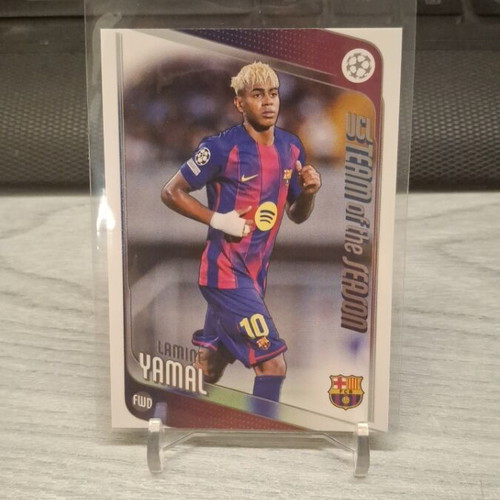Topps UCC 2026 Lamine Yamal UCL Team of the Season card new