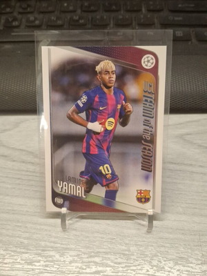 Topps UCC 2026 Lamine Yamal UCL Team of the Season card new