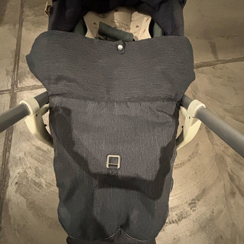 Inglesina Trilogy baby stroller used with accessories
