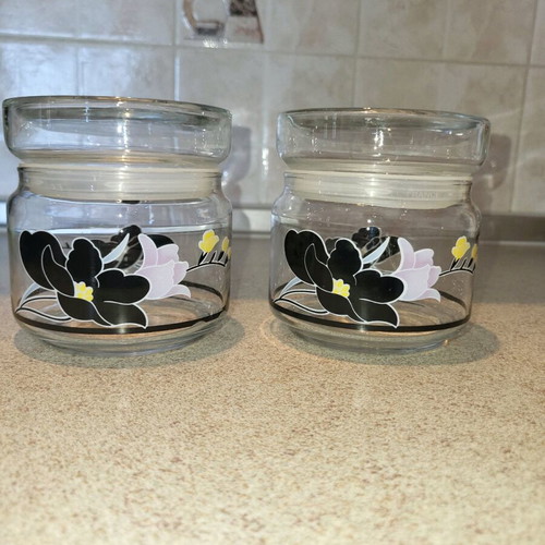 Storage containers like new, set of 2 pieces