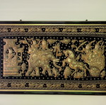 Burma woven painting like new 0.83 x 1.86 m