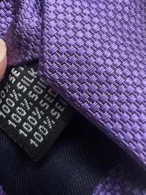 Oxford Company tie, purple