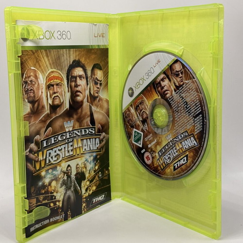 Legends of Wrestlemania Xbox 360 used action adventure game