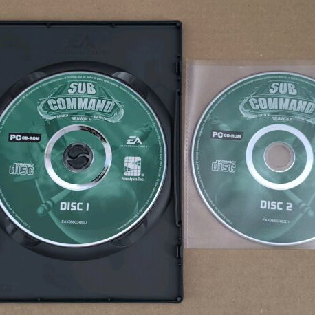 Sub Command PC CD-ROM like new