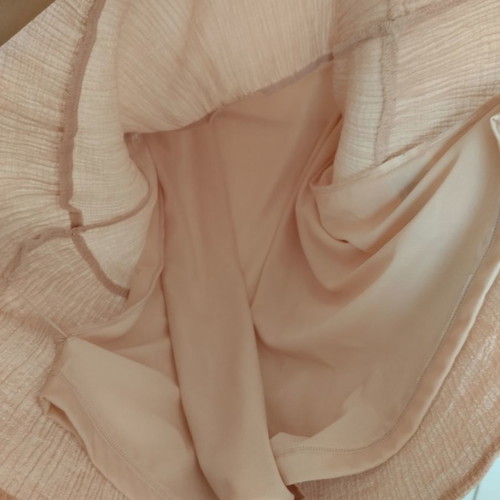 H&M pink romantic dress used, size 36 s/m