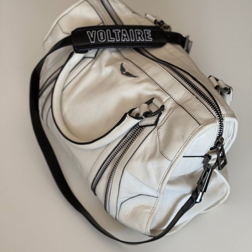 Zadig & Voltaire Sunny Medium crossbody bag like new, white leather