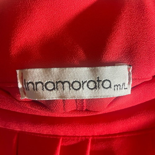 Long red skirt like new, size M/L
