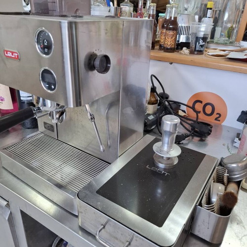 Lelit Kate Espresso Coffee Machine like new with knock box and accessories