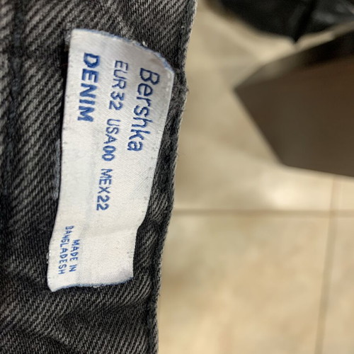 Bershka women's black jeans like new, size 32