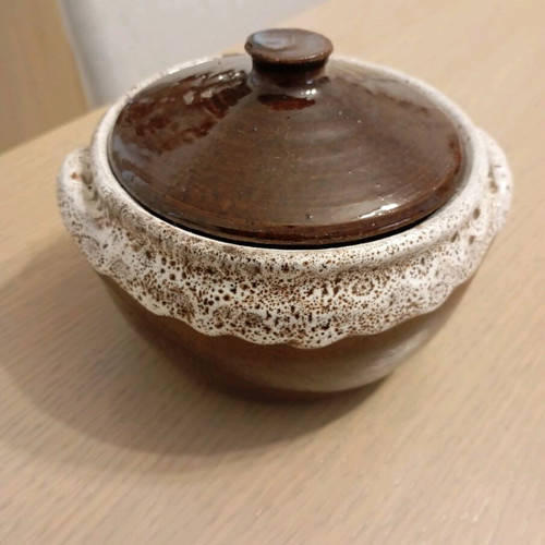 Ceramic kitchen storage container like new, unused