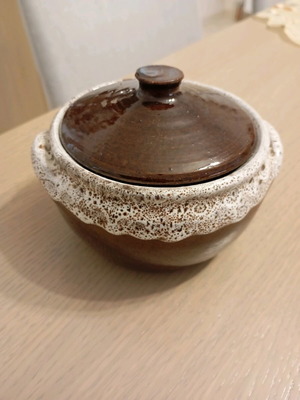 Ceramic kitchen storage container like new, unused