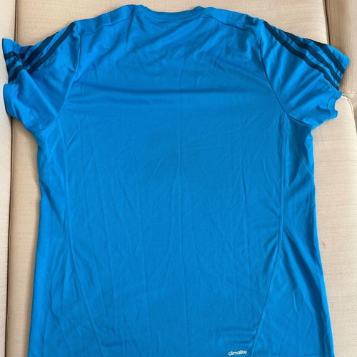 Adidas shirt blue size L like new sample
