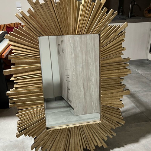 Modern mirror like new from American brand