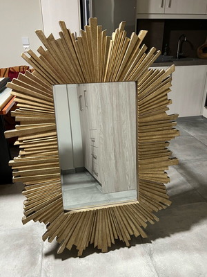 Modern mirror like new from American brand