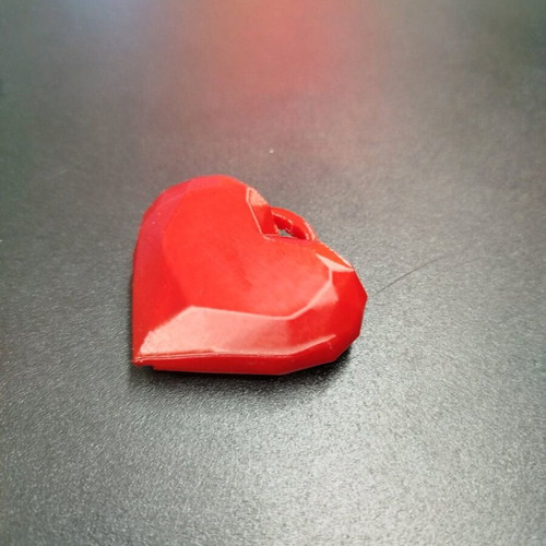 Heart keychain new with heart shape