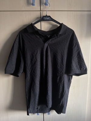 Armani Exchange polo shirt new, size medium, black