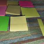Note pads like new, pack