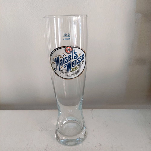 Maisels Weiss beer glass collectible, like new, 500ml