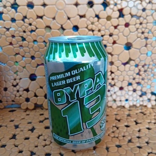 Thyra13 collectible beer can new, sealed