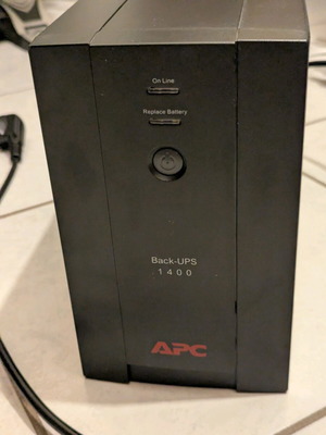 UPS APC BX1400U-GR μεταχειρισμένο με ανάγκη αλλαγής μπαταρίας