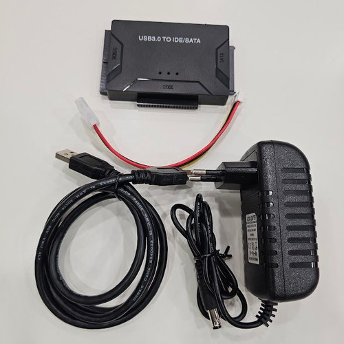USB 3.0 προς SATA/IDE προσαρμογέας νέος 3 σε 1 για 2.5"/3.5" HDD και SSD
