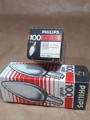 Philips Vintage Incandescent Light Bulb 220V 100W new