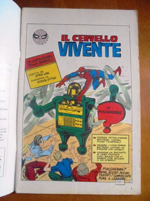 Spiderman #8 Italian edition comic book used