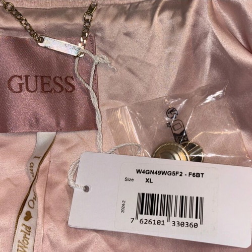 Guess jacket-dress set new pink, sizes x-large and xx-large