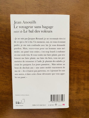 Book used, French language