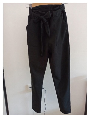 Clothing set paperbag pants and pullover size S like new